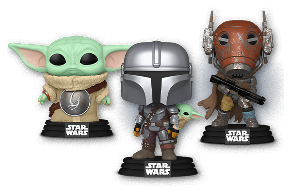 Funko POP! The Mandalorian and Grogu collectibles