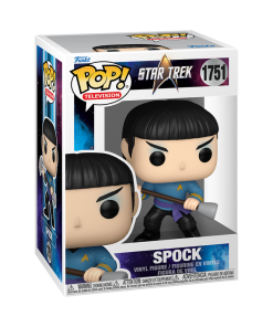 Alternative view of Pop! Spock with Vulcan lirpa