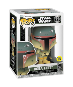 Alternative view of Pop! Boba Fett with Rifle (Glow)