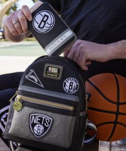 Alternative view of NBA Brooklyn Nets Patch Icons Mini Backpack