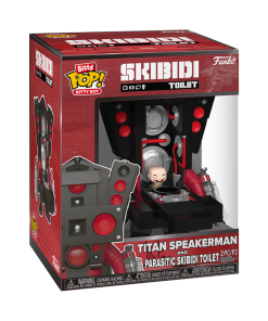 Alternative view of Bitty Pop! Bitty Bot Titan Speakerman and Parasitic Skibidi Toilet
