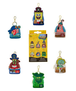 SpongeBob SquarePants Cosplay Mystery Mini Backpack Keychain Charm