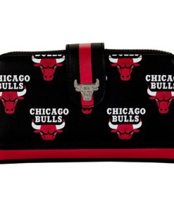 NBA Chicago Bulls Logo Zip Around Wallet