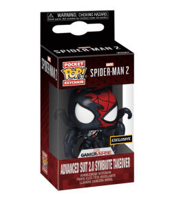 Alternative view of Pop! Keychain Advanced Suit 2.0 Symbiote Takeover