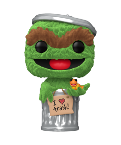 Pop! Oscar the Grouch (Flocked)