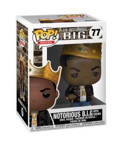 Alternative view of Pop! Notorious B.I.G. with Crown