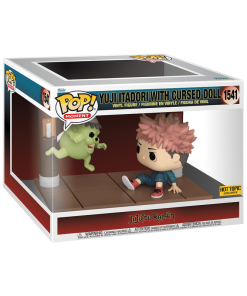 Alternative view of Pop! Moment Yuji Itadori with Curse Doll