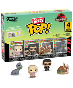 Bitty Pop! Jurassic Park 4-Pack Series 1
