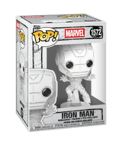Alternative view of Pop! Iron Man (Sketched Deco)