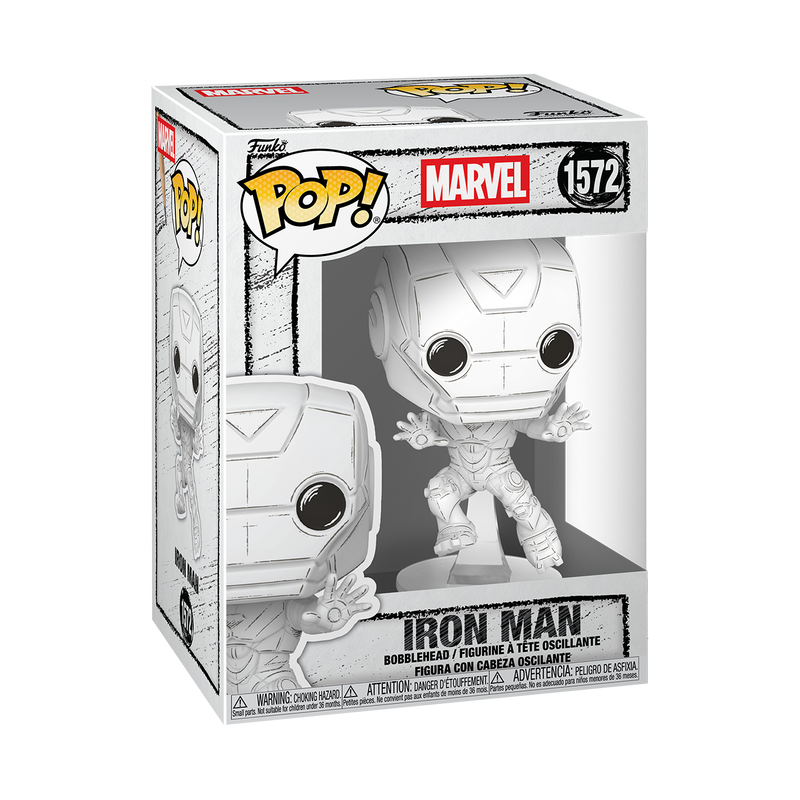 Pop! Iron Man (Sketched Deco) - Image 2