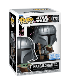 Alternative view of Pop! Mandalorian with Grogu (Impressions)