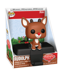 Alternative view of Pop! Stocking Hanger Rudolph