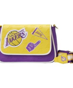 NBA Los Angeles Lakers Patch Icons Crossbody Bag