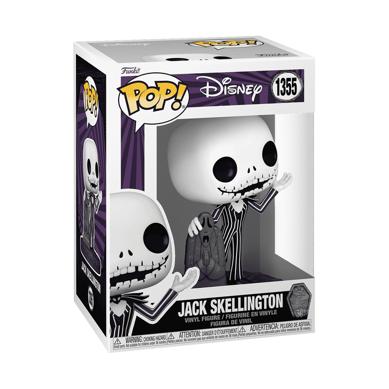 Pop! Jack Skellington in Graveyard - Image 2