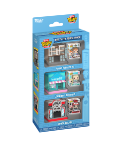 Alternative view of Bitty Pop! City Towns Funko HQ, Loungefly Boutique, & Mondo Arcade 3-Pack