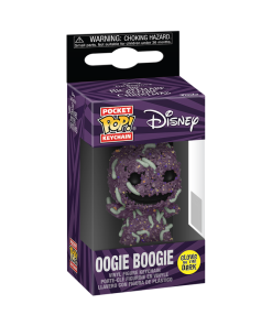 Alternative view of Pop! Keychain Oogie Boogie with Bugs (Glow)