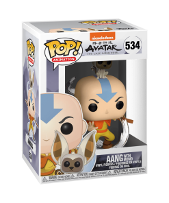 Alternative view of Pop! Aang with Momo