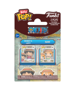 Bitty Pop! Monkey D. Luffy & Nami 2-Pack