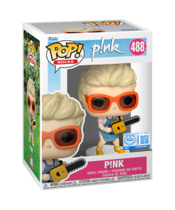 Alternative view of Pop! Pink with Chainsaw (So What)