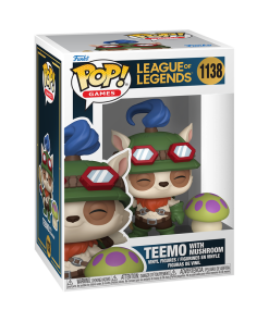 Alternative view of Pop! & Buddy Teemo with Mushroom