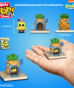 Alternative view of Bitty Pop! Towns SpongeBob and Pineapple House