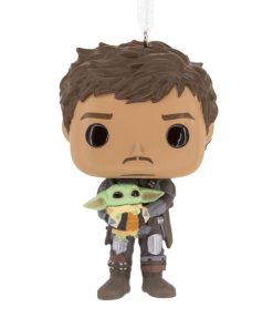 Alternative view of The Mandalorian & Grogu Ornament