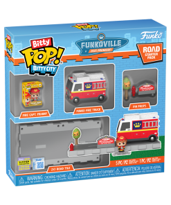 Alternative view of Bitty Pop! Bitty City Funkoville Road Starter Pack