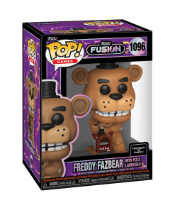 Alternative view of Pop! Freddy Fazbear with Pizza Launcher (Funko Fusion)