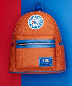 Alternative view of NBA Philadelphia 76ers Basketball Logo Mini Backpack