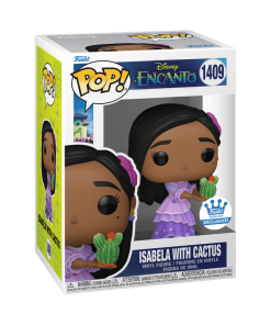 Alternative view of Pop! Isabela with Cactus