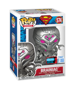 Alternative view of Pop! Brainiac (Metallic)