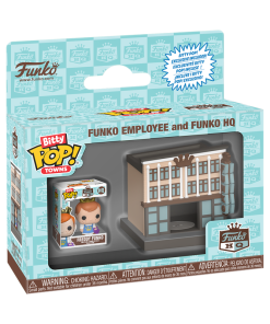 Alternative view of Bitty Pop! Towns Funko Employee & Funko HQ