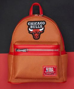 Alternative view of NBA Chicago Bulls Basketball Logo Mini Backpack