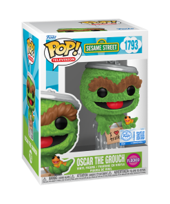 Alternative view of Pop! Oscar the Grouch (Flocked)