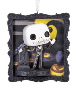 Alternative view of Jack Skellington 3-D Ornament