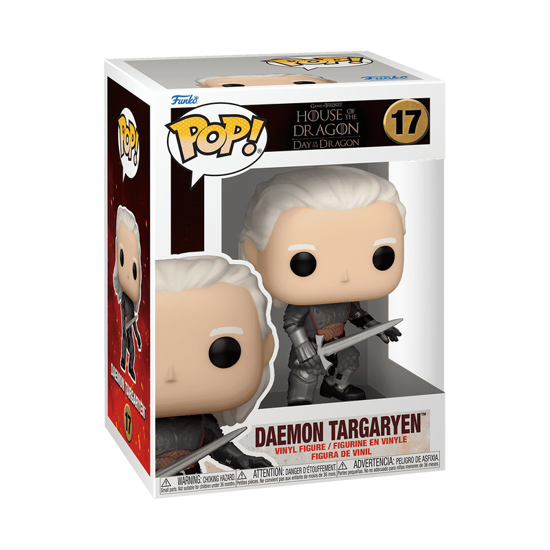 Pop! Daemon Targaryen with Dark Sister (Wearing Armor) - Image 2