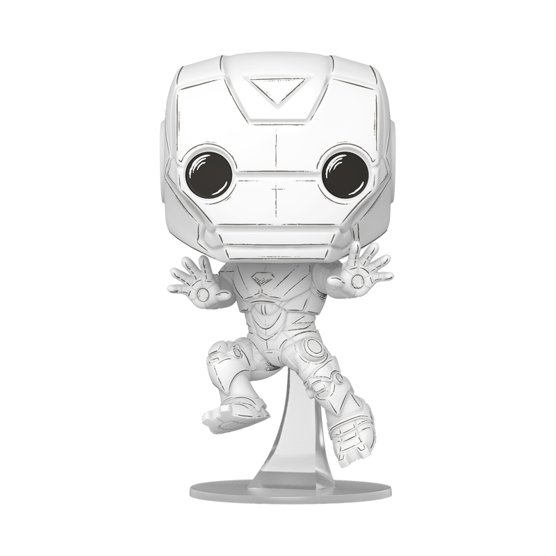 Pop! Iron Man (Sketched Deco)