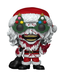 Alternative view of Pop! Art the Clown in Santa Suit (Bloody) with Pop! Protector