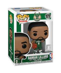 Alternative view of Pop! Damian Lillard in Green Jersey