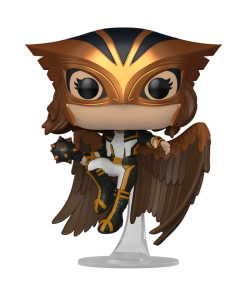 Alternative view of Pop! Hawkgirl with Pop! Protector