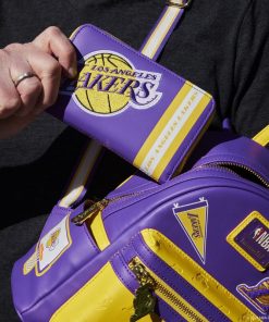Alternative view of NBA Los Angeles Lakers Patch Icons Zip Around Wallet
