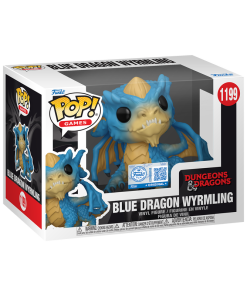 Alternative view of Pop! Blue Dragon Wyrmling