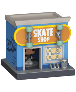 Bitty Pop! Towns Skateboarder & Skate Shop