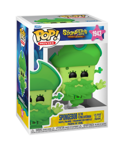 Alternative view of Pop! SpongeBob as the Flying Dutchman (Glow)