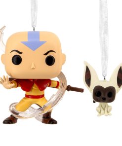 Alternative view of Aang & Momo Ornament