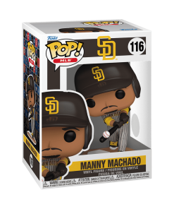 Alternative view of Pop! Manny Machado (Batting) (Grey Away Uniform)