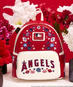 Alternative view of MLB Los Angeles Angels Floral Mini Backpack