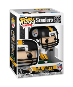Alternative view of Pop! T.J. Watt (White & Yellow Uniform)