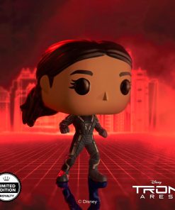 Pop! Eve Kim (Glow) (Tron: Ares) with Pop! Protector