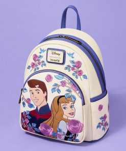 Alternative view of Sleeping Beauty Princess Aurora & Prince Phillip Floral Mini Backpack